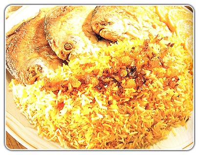 "Rice With fish" Motabbak Zobidi