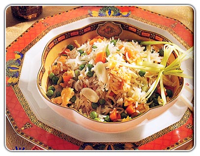 "Rice With Vegetables" Fried Rice