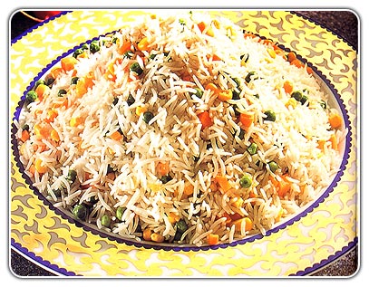 "Rice With Vegetables" Pilaf